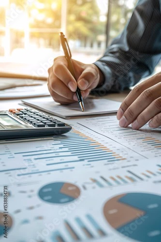 Analyzing Financial Data with Charts and Calculator