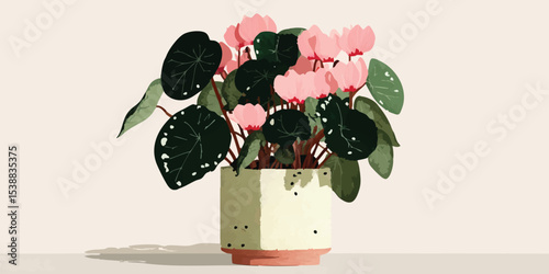 A detailed illustration sho...