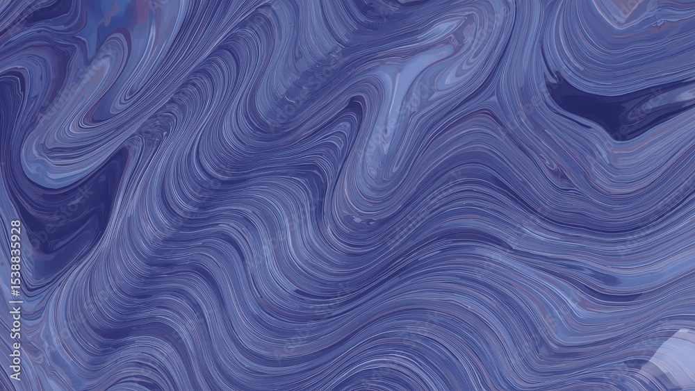 Fototapeta premium Stylized background showing smooth flowing waveform patterns in gradient tones