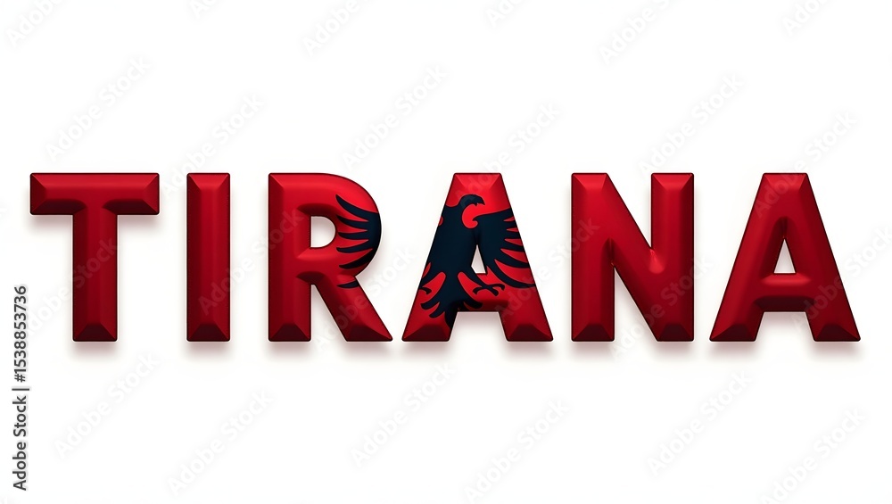 Fototapeta premium The word 