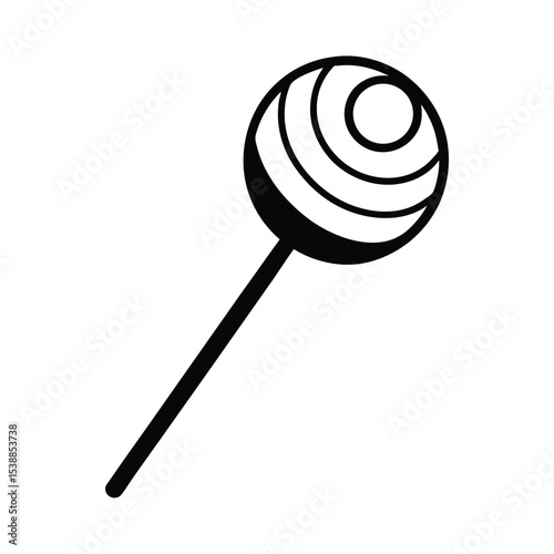 lollipop isolated on white background
