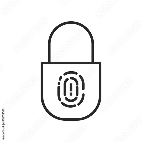 Security line icon elements. Contains secure payment, encryption, safety, insurance, data protection, detector, sensor, locked, password and cyber security icons. Solid icon collection.
