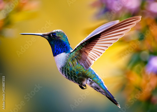 Generated image of a hummingbird