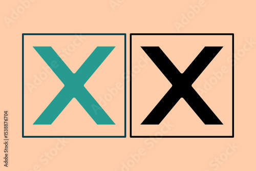 Delete icon. icon related to UI elements. suitable for web site, app, user interfaces,element, printable etc. solid icon style. simple vector design editable
