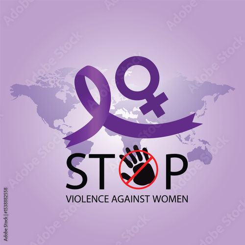 International Day For The Elimination Of Sexual Violence In Conflict. Hand and women. Great for cards, banners, posters, social media and more. Red background.