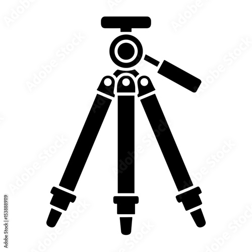 Black flexible mini tripod for photography equipment and Backpack Photo Studio Kit  