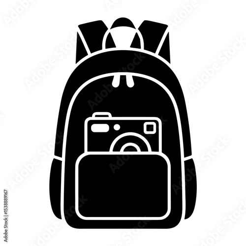 Backpack with camera compartment for Photographer's Day  