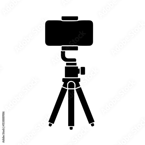 Telescopic smartphone holder on tripod for Backpack Photo Studio Kit  