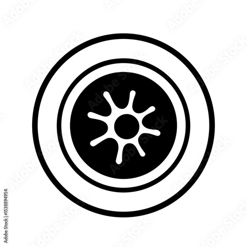 Plated dish with splash in black and white style for Food Photographer  