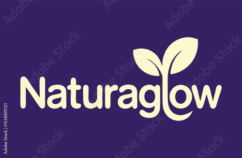 The Natura Glow logo, showcasing growth and nature.
