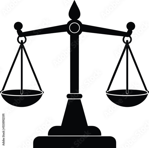 Scales of Justice Symbol of Balance, Law, and Equality