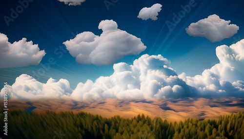 background with clouds
