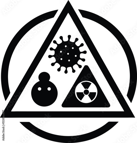 Biohazard, Radiation, and Viral Threat A Symbolic Representation of Global Risks