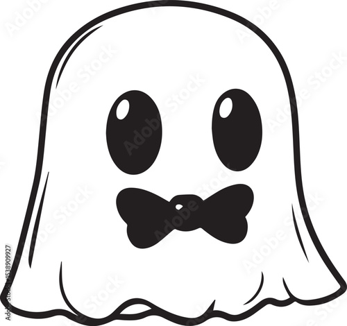 Halloween Ghost Vector