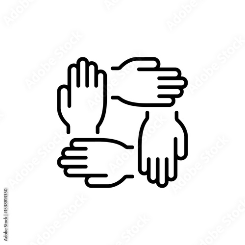 Core values ​​like trust, integrity, environment, empowerment, strategy, morality and other editable stroke line icons set separately on transparent background flat vector illustration