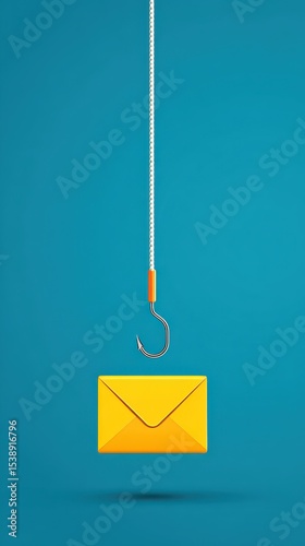 Phishing attack simulation digital space graphic cybersecurity environment conceptual viewpoint catchy hook