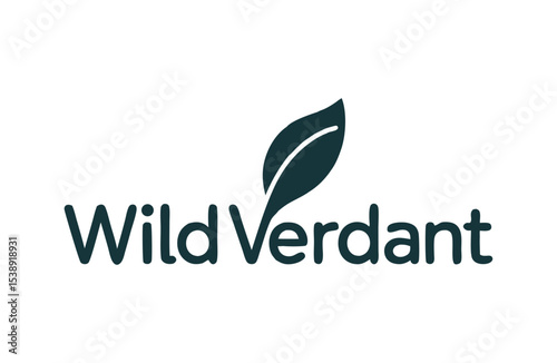 Wild Verdant Logo Design, Showing Brand Identity