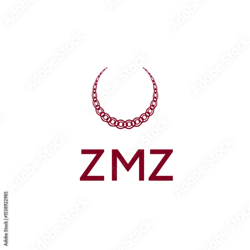 ZMZ three initial letter iconic line negative space minimal logo design vector template. monogram, abstract, wordmark, business, typography, minimalist, brand, company, flat, modern, unique, simple