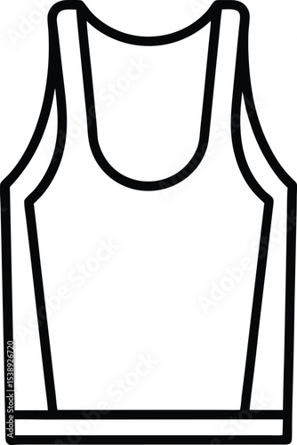 race bib icon line art vector illustration on transparent background