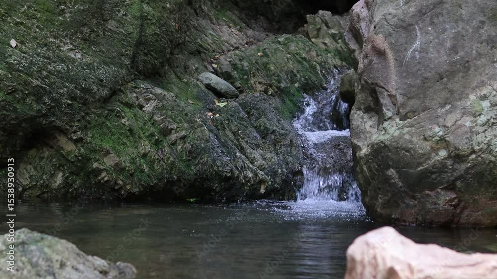 Moola Kona Waterfalls located in Tamil nadu and Andra pradesh border a beautify place to visit in summer. Beautiful flow of water from the hill.