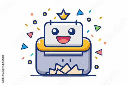 paper shredder laughing cute