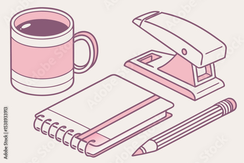 flat-design-office-supplies-set-in-pastel-tones