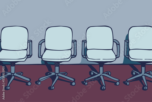 hand-drawn-office-chair--5-set-in-minimalistic-sty