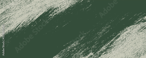 Dynamic abstract art with bold green and white brush strokes conveying energy and movement in contemporary design