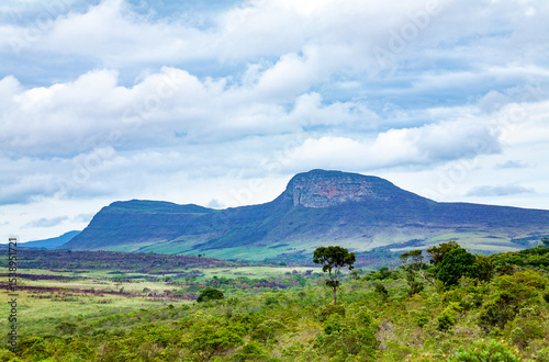 Mountain landscape, Chapada Diamantina, Bahia, Brazil, South America. photo