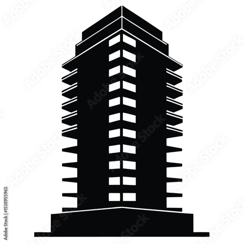 vector illustration of a building