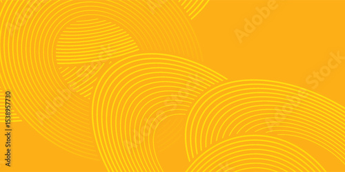 Pasta background, spaghetti abstract geometric pattern. Macaroni yellow poster. Wavy abstract pattern.