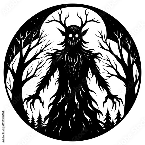 vector illustration of an owl