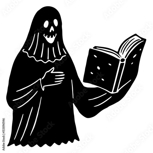 girl with book