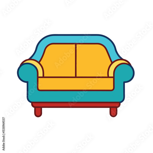 sofa vector icon