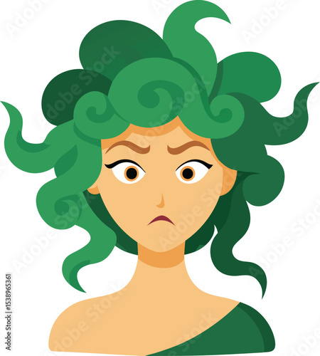 girl with green eyes