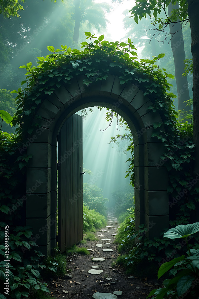 Obraz premium doorway to the castle