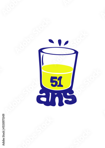 51 ans aperos anniversaire2 alcool verre humour