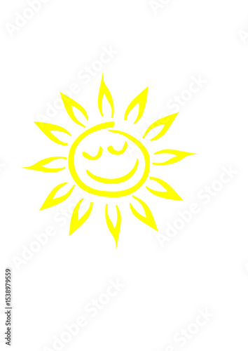 soleil joyeux