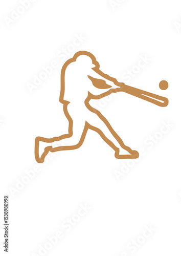 baseball joueur frappeur batteur 