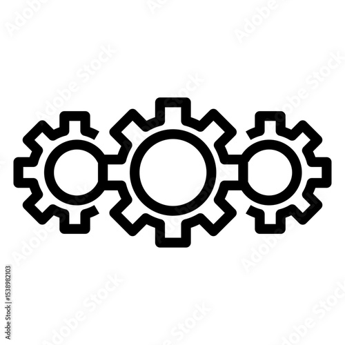 automation vector icon
 