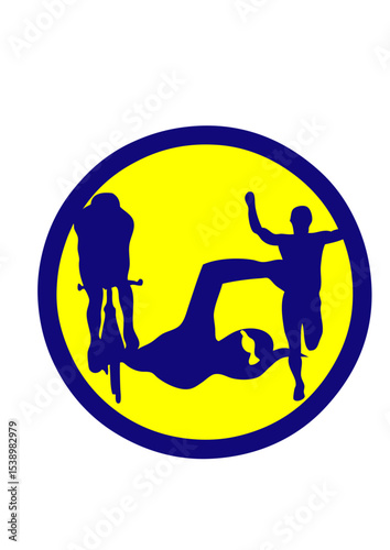 triathlon cyclisme velo marathon natation logo club