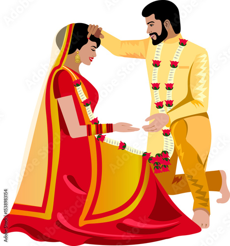 bridegroom indian wedding ceremony