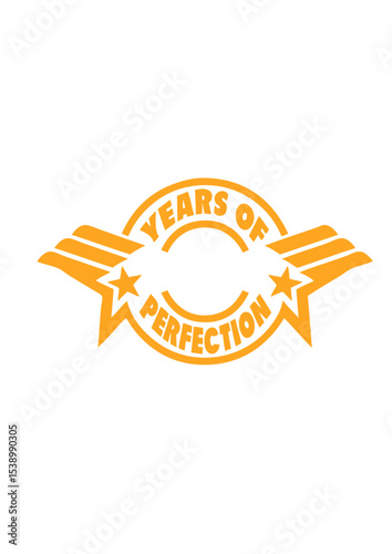 ajouter annee years perfection logo anniversaire