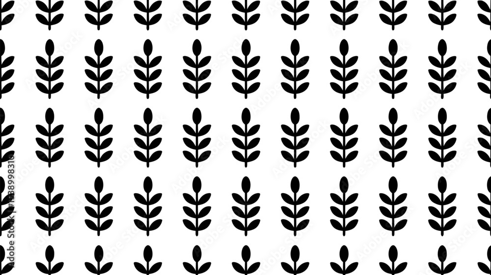 Naklejka premium Seamless pattern vector floral design background wallpaper textile fabric illustration art print 100 editable stock vector illustration