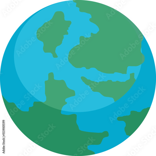 A Simple Representation Of Earth Vector Image