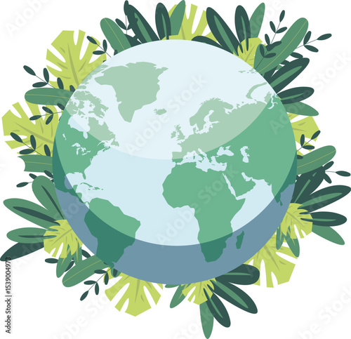 A Simple Representation Of Earth Vector Image