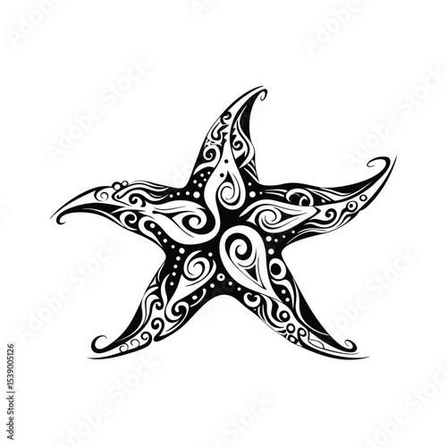 vector illustration of a star