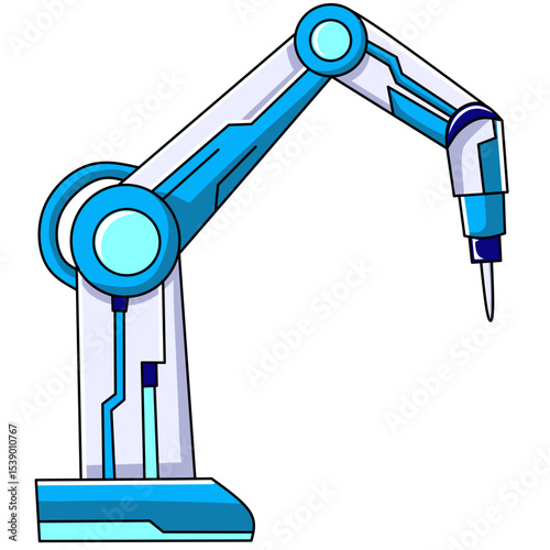 Illustration of a Robotic Arm