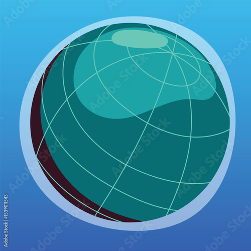 A Simple Representation Of Earth Vector Image