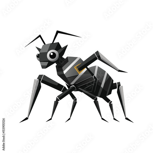 vector illustration of a mosquito on transparent background